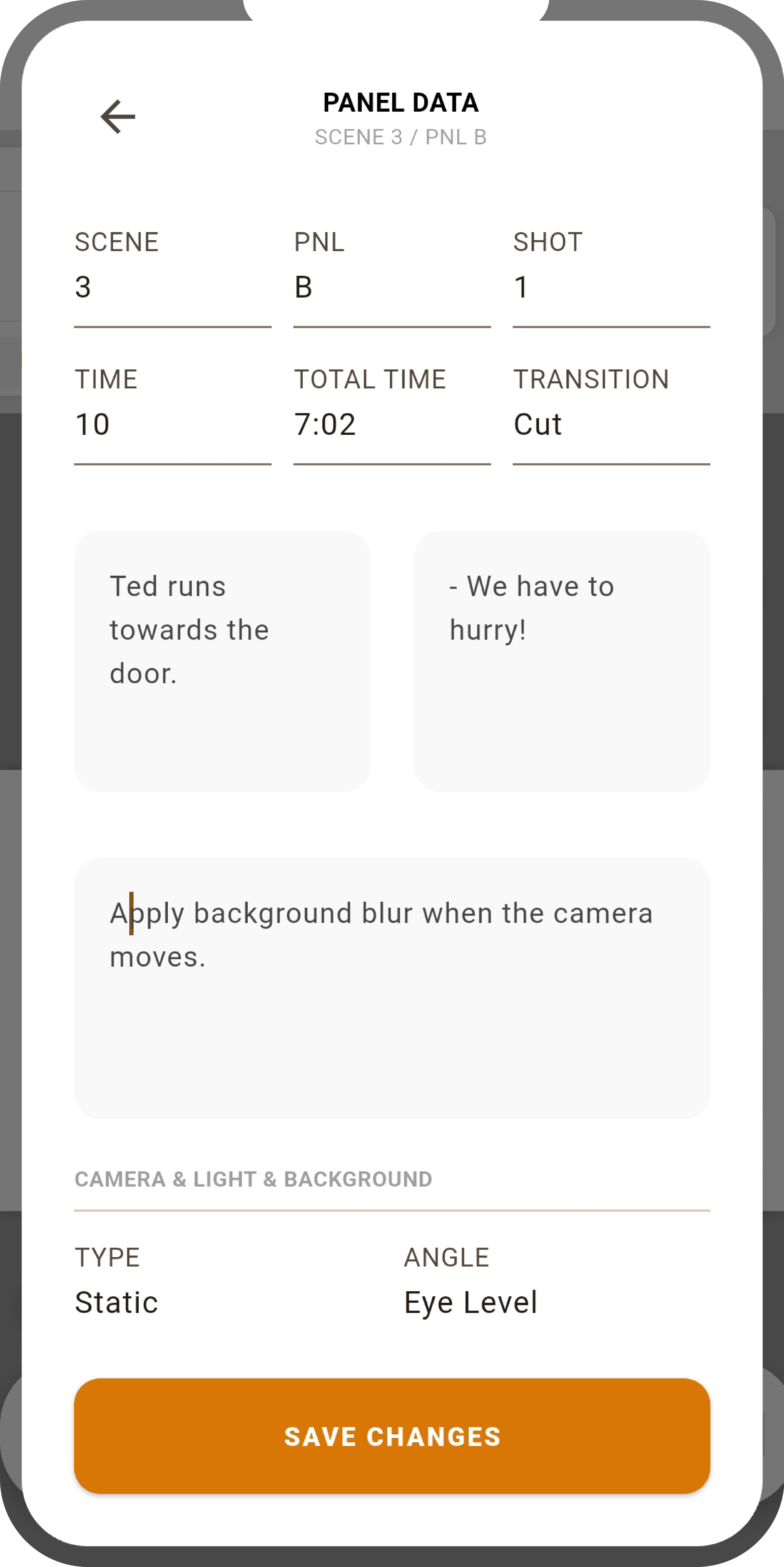 Storyboard GO Interface 3