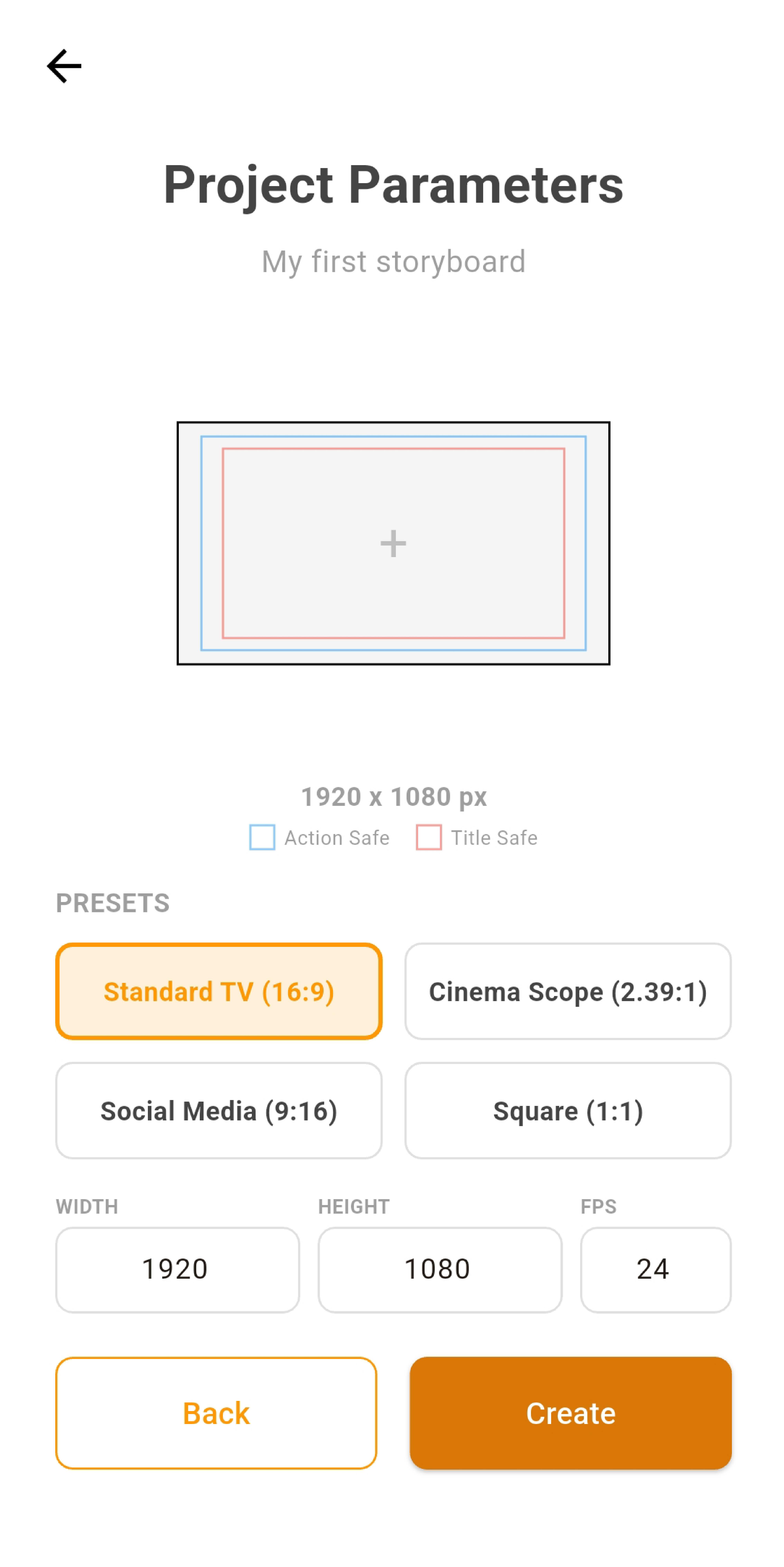 Storyboard GO Interface 5